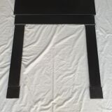 Black marble fireplace 1850