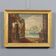 Peinture ancienne « Folie architecturale » à l’huile sur toile XVIII siècle