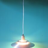 Small suspension in aluminum and opaline. Sweden 2000