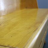 1960s Chest of Drawers with Glass Shelf ,Czechoslovakia