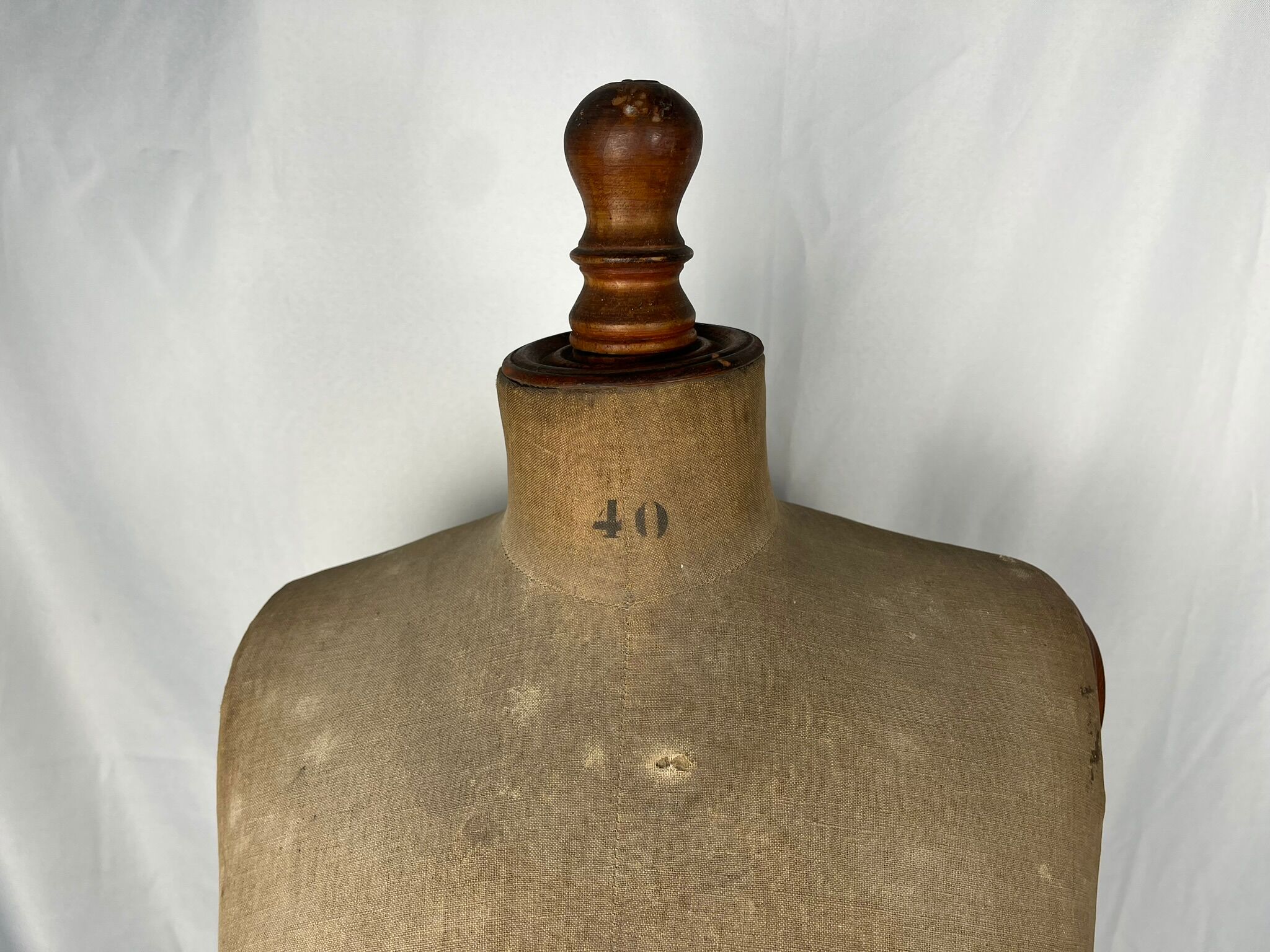 Mannequin sewing bust wasp size and false ass late nineteenth
