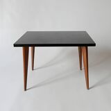 Vintage coffee table design 1960 1970 in wood and formica 60s 70s