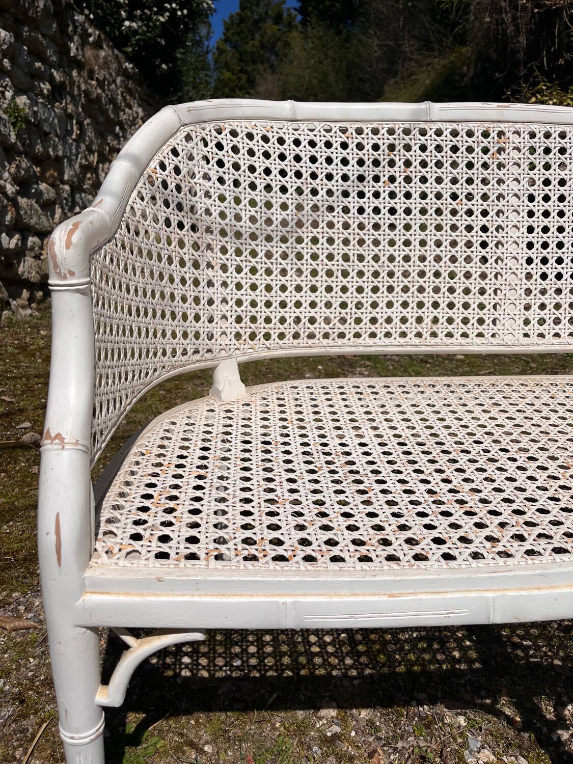 French Riviera bench seat 1970