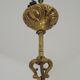 Quality Stamped Bronze French Mid-Century 3-Light Traditional Chandelier