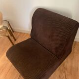 Velvet armchair 1970