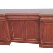 Victorian Enfilade in Cuban Mahogany, 19th Century