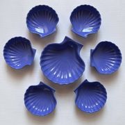 Service céramique forme coquillage