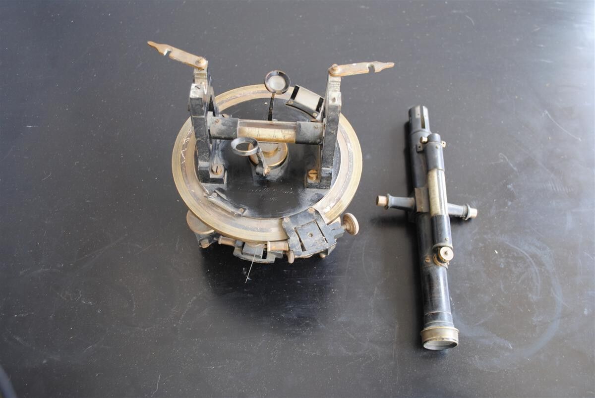 Measure old theodolite by Bianchetti in Marseille