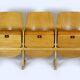 Chaises de cinéma vintage de Ton, années 1960, ensemble de 7