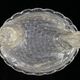 Large hen bonbonniere glass box style portieux vallerysthal