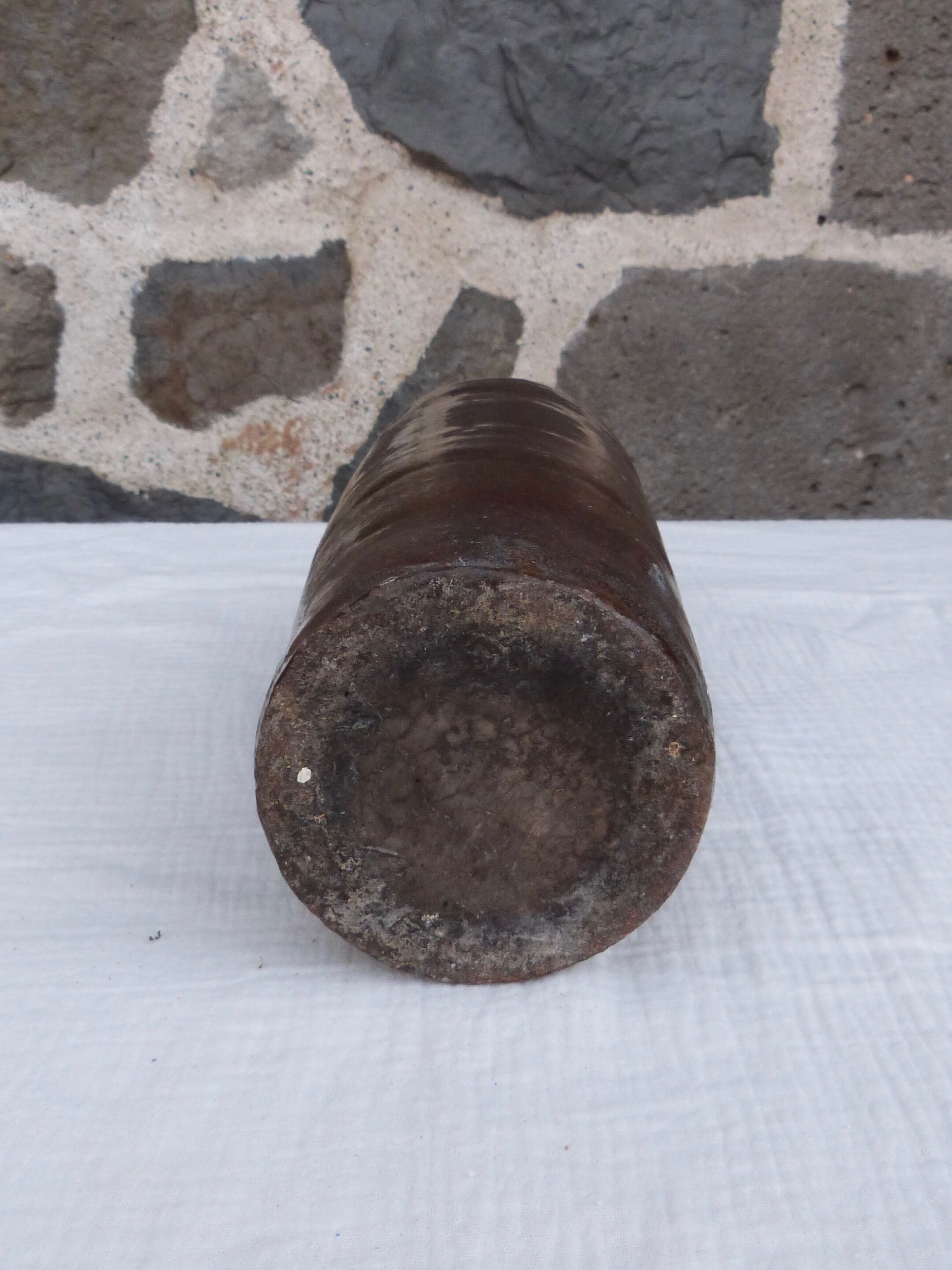 Set of 4 stoneware bottles