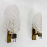 Pair of wall sconces by Carl Fagerlund