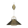 Hanging lamp by Frits Schlegel to Lyfa brass
