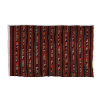 Anatolian handmade kilim rug 257 cm x 160 cm