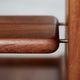 Mid-Cenntury C-Shaped Bar Trolley in Teak by K.T. Møbler