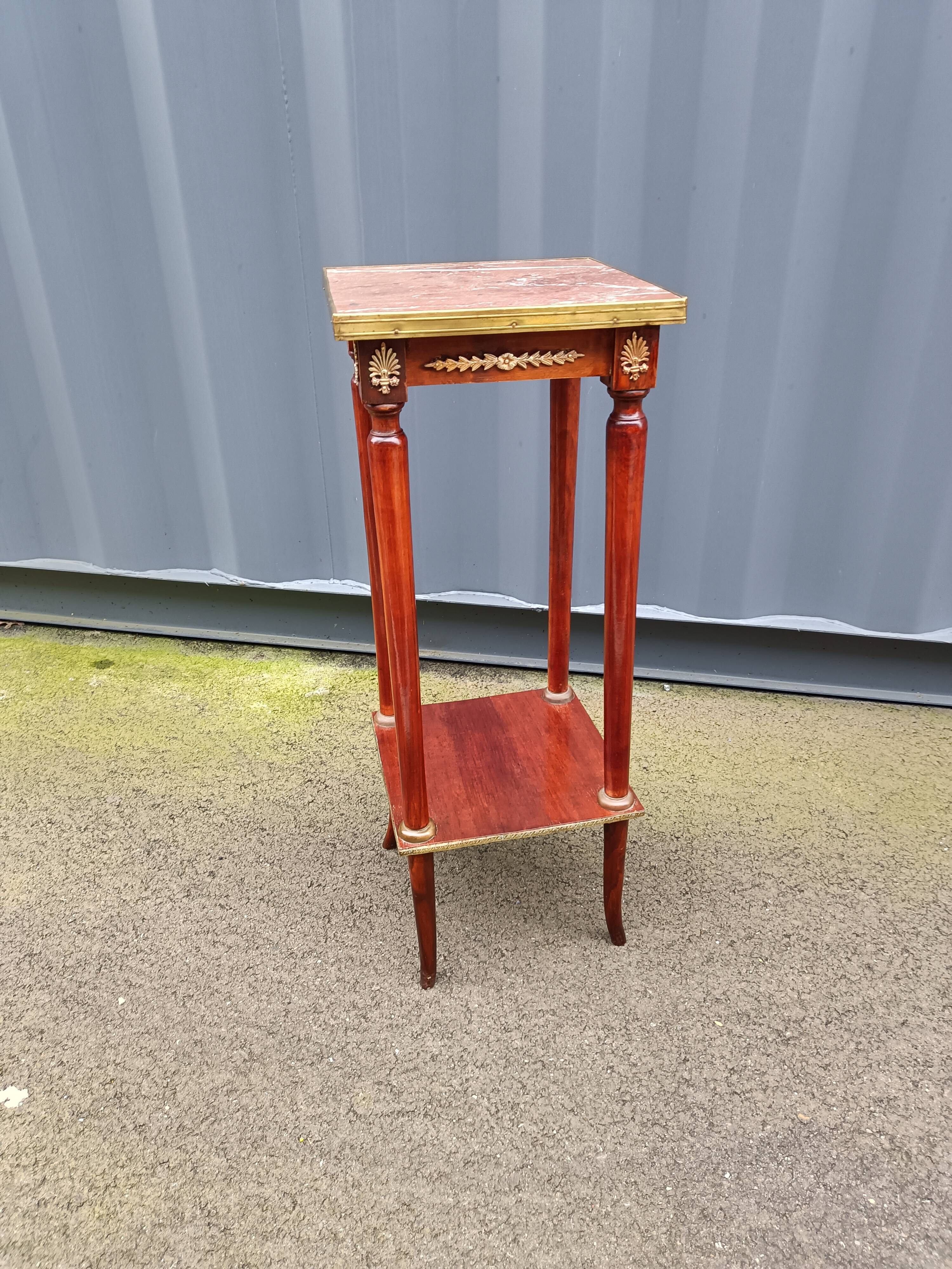 Selette old style louis xvi marble tray