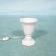 1970s bohemian natural stone table lamp, vintage mood lamp