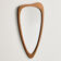 Framed mirror in teak