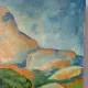 Route of the St Victoire Mountain, oil on canvas