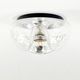 Large Mid-Century Modern Wave Flush Mount by Koch & Lowy for Peill & Putzler, Germany, 1960s/1970s