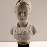Porcelain children's bust of Limoges Tharaud