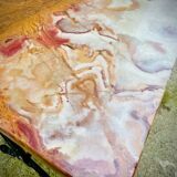 Bistro table marble top