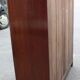 2 x door mahogany wardrobe .