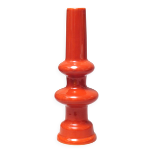 Vase orange Années 60