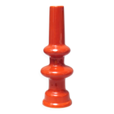 Vase orange Années 60