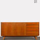 Wooden row by Jiroutek for Interier Praha, U-460, 1960