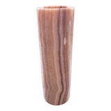 Large onyx roller vase