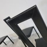 Vintage postmodern dining chairs, 1980s