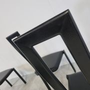 Vintage postmodern dining chairs, 1980s