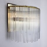 Venini wall lamp, Murano glass, Italy, 1970