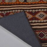 Vintage Anatolian Decorative Kilim