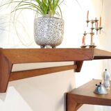 Floating wall shelves by Kai Kristiansen, Denmark, 1960s