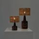 Pair of Sun serie table lamps by Søholm for Bornholm