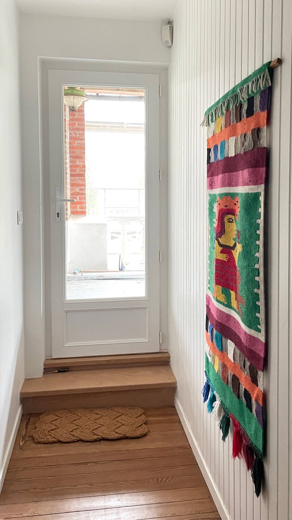 Vintage mexican decorative tapestry