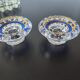 Pair of crystal candle holders, Cristal d'Arques model J. Durand 1980.