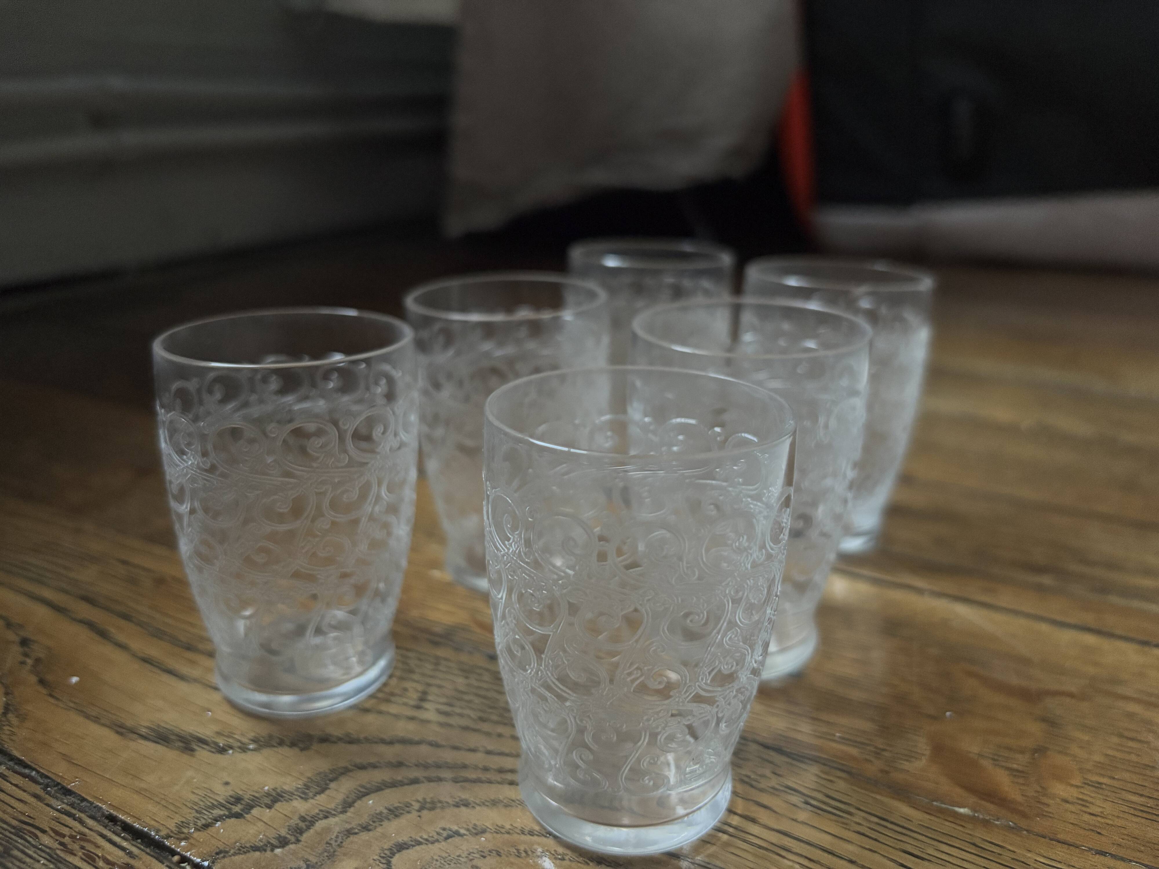 Baccarat service - Rohan model Gouvieux (6 glasses)
