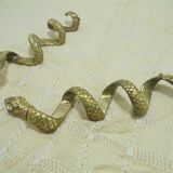Pair of golden snakes