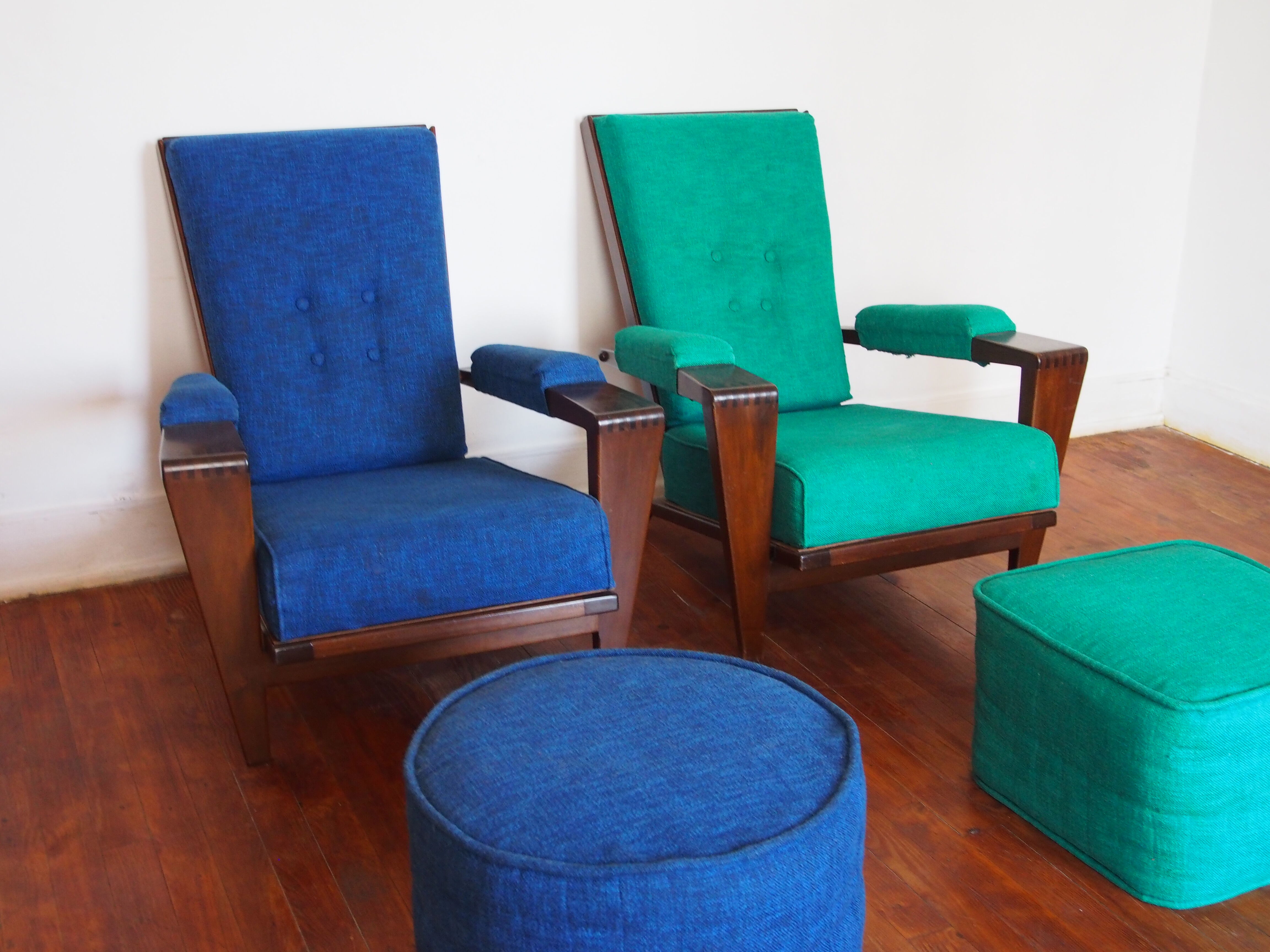 Pair of armchairs by André Sornay
