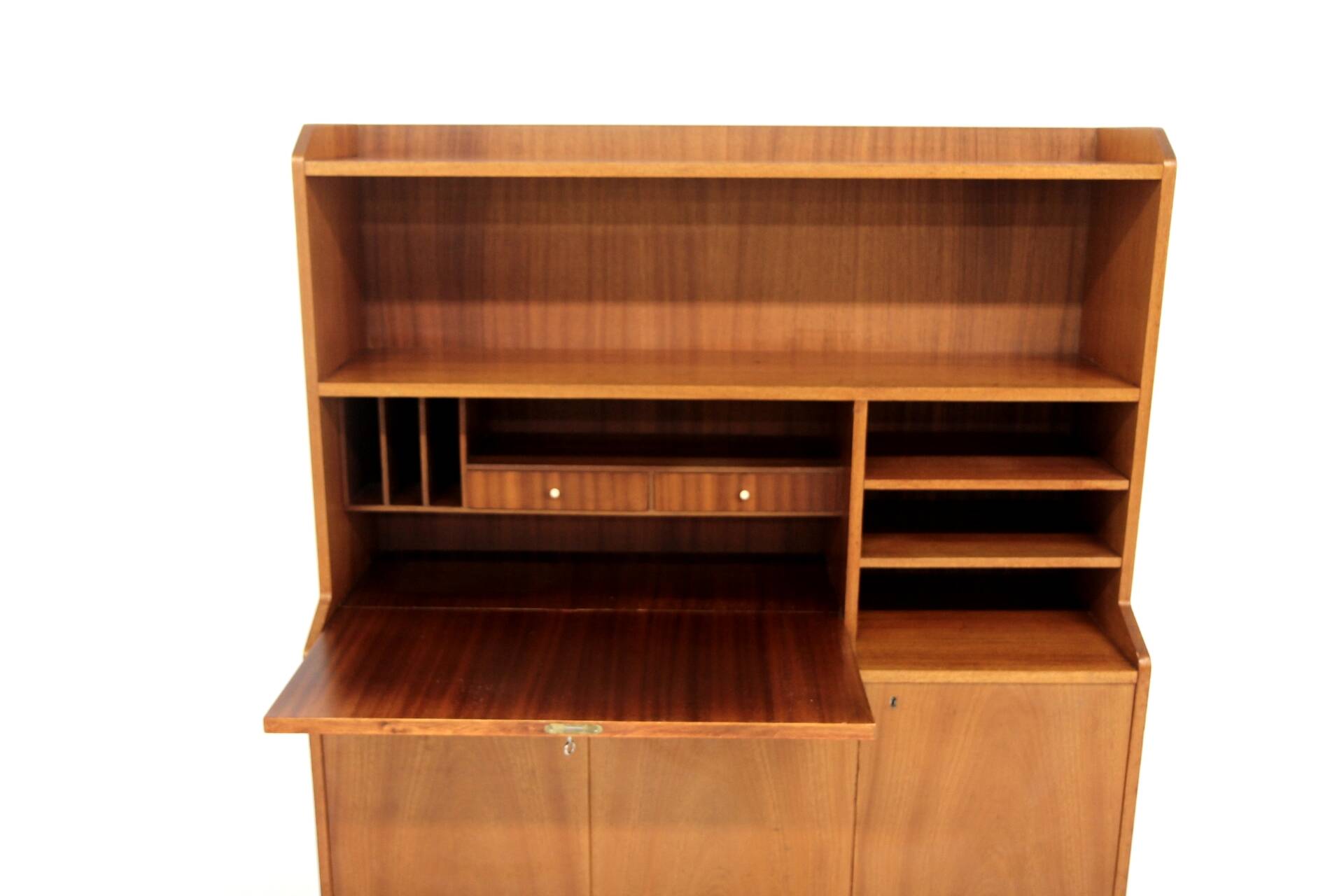 Secrétaire scandinave en acajou, Bräntorps, Suède, 1960