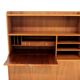 Secrétaire scandinave en acajou, Bräntorps, Suède, 1960