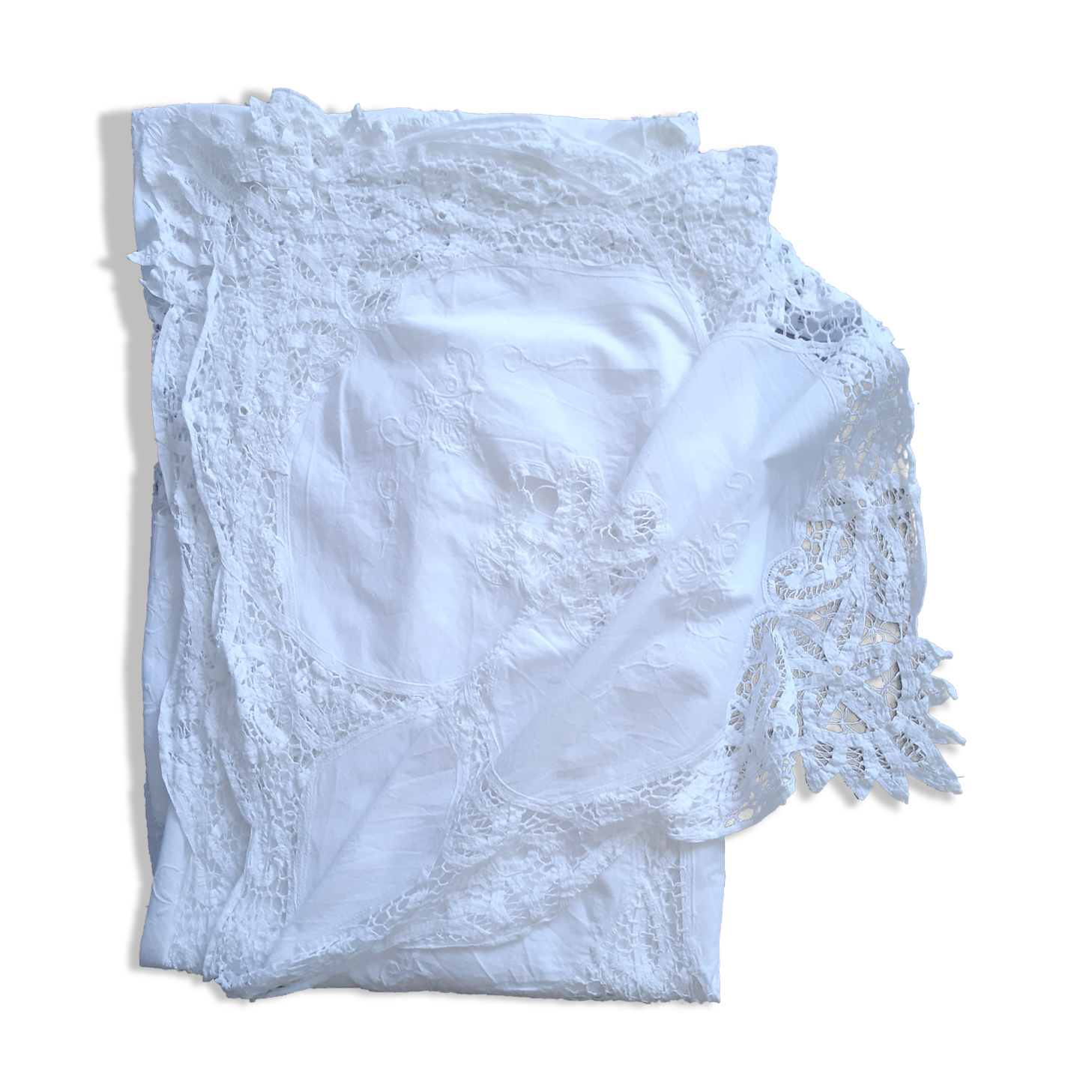 Nappe ancienne de cérémonie 230 x 150