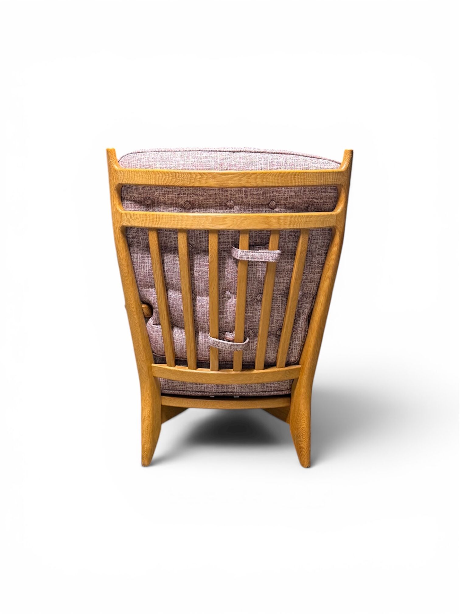 "Edouard" armchair in oak by Guillerme & Chambron for Your Home
