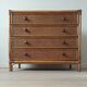 Bamboo and rattan chest of drawers, 70's