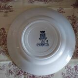 Old flat plates made of ironstone