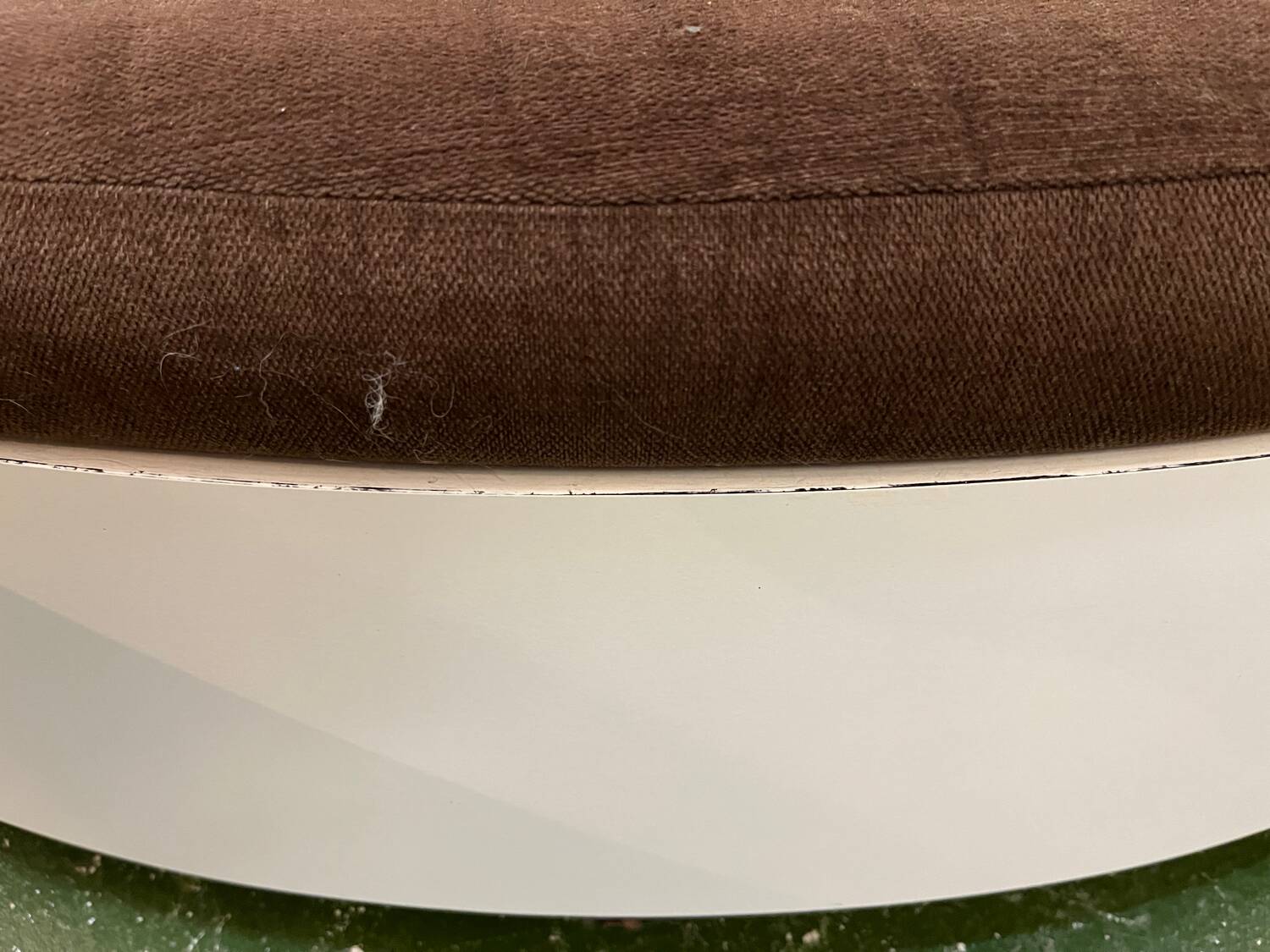 1970s garden bench made by Roche Bobois in Formica