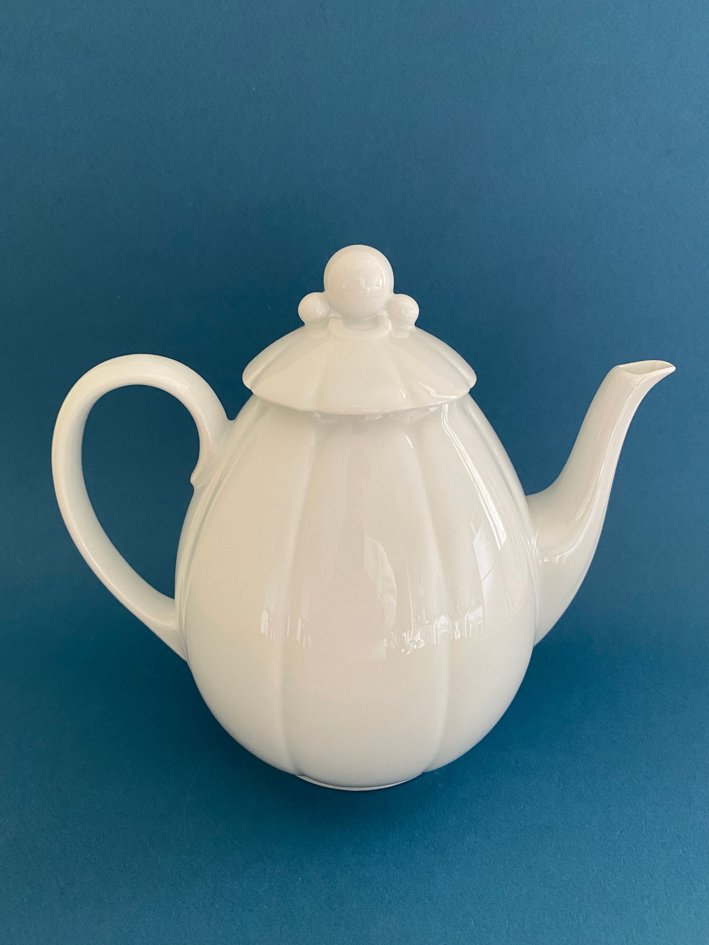 Porcelain teapot